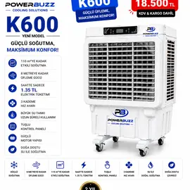 POWERBUZZ K600 – Ev & Ofis Tipi Sulu Klima
