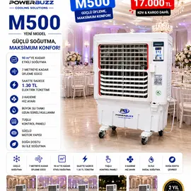 POWERBUZZ M500 Hava Soğutucu