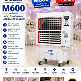 POWERBUZZ M600 Orta Alan Hava Soğutucu