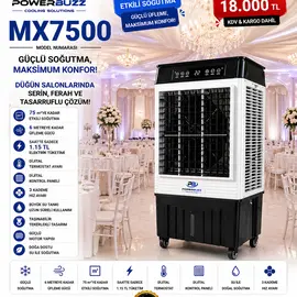 POWERBUZZ MX7500 MAX Hava Soğutucu