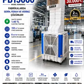 POWERBUZZ PB15000 Endüstriyel Hava Soğutucu