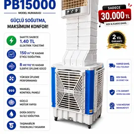POWERBUZZ PB15000 Endüstriyel Hava Soğutucu